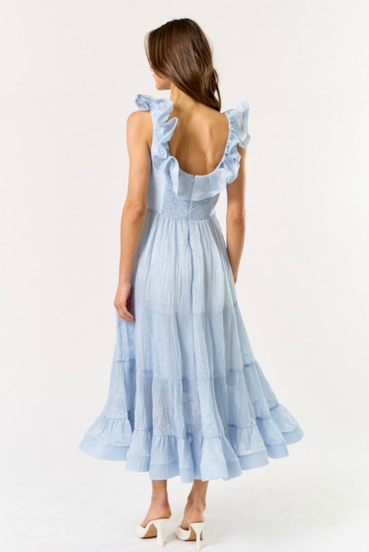 Iliana Light Blue Dress