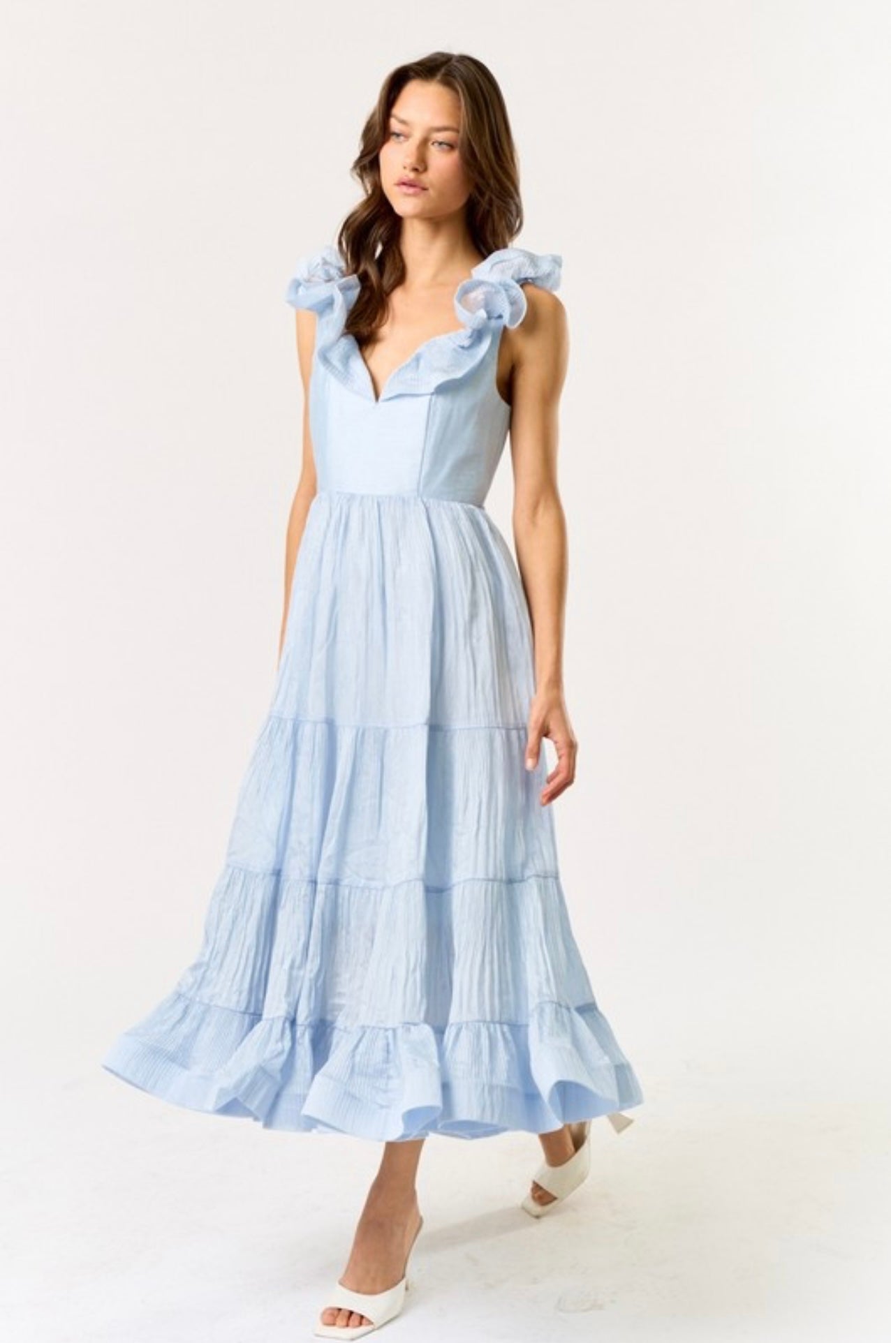 Iliana Light Blue Dress VANESSA'S BOUTIQUES Iliana Light Blue Dress VANESSA'S BOUTIQUES