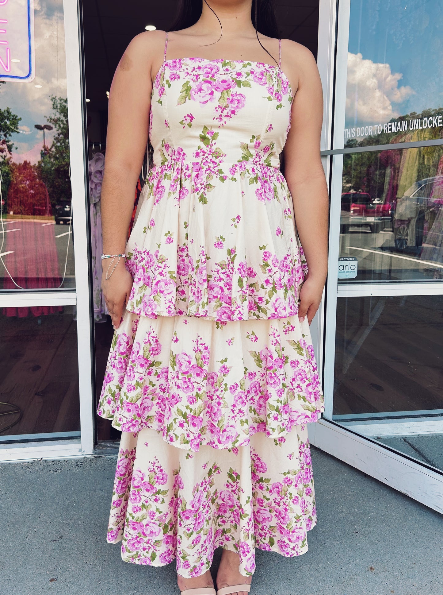The Eve Garden Maxi Tiered Dress