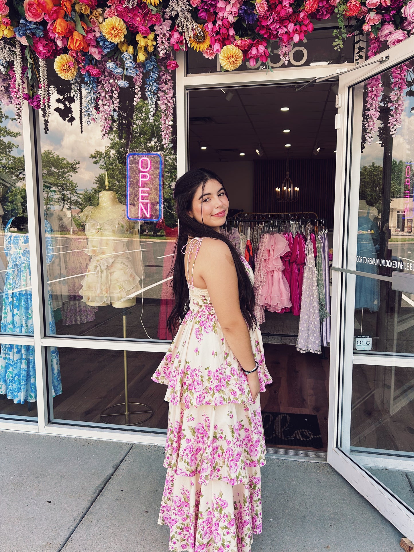 The Eve Garden Maxi Tiered Dress