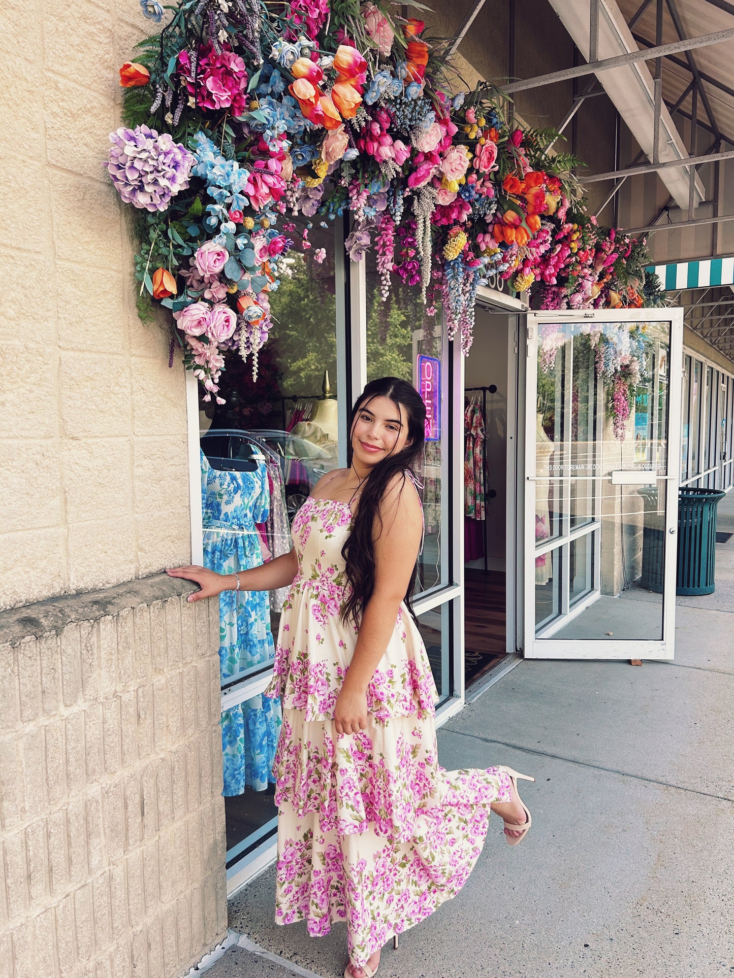 The Eve Garden Maxi Tiered Dress
