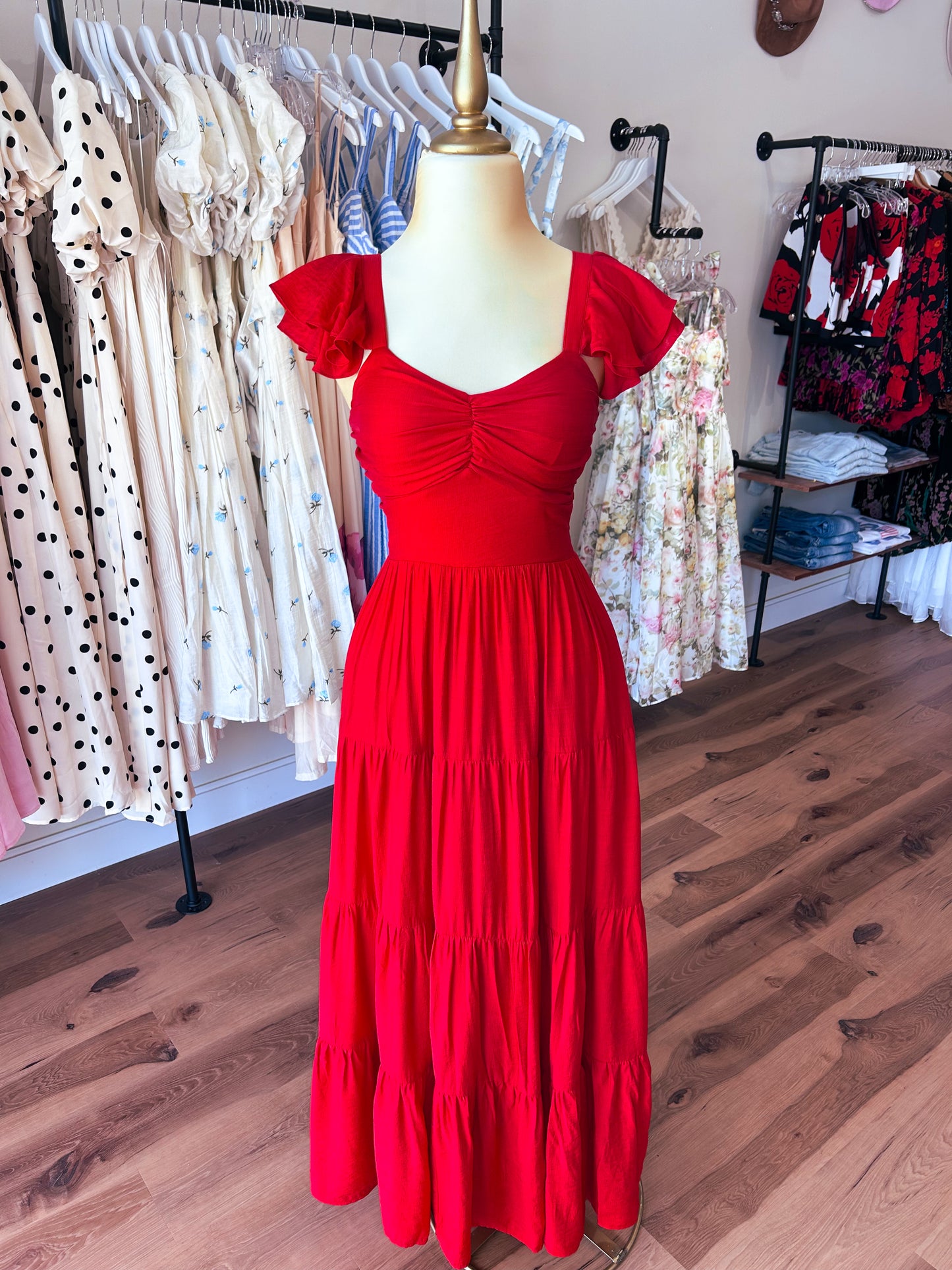 The Addison Rose Maxi Dress