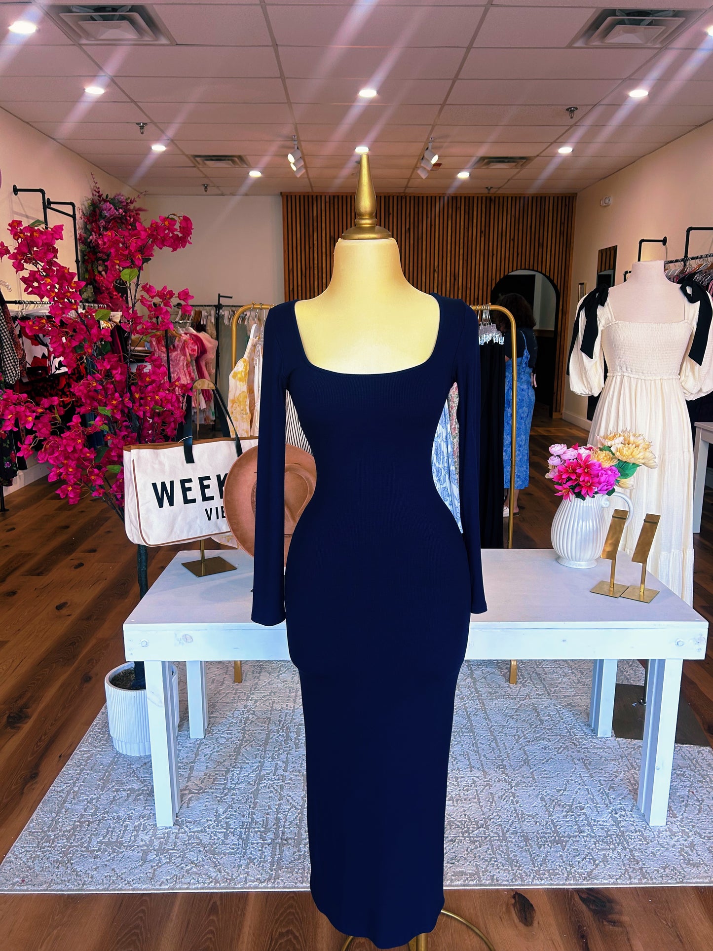 The Everyday Navy Maxi Dress