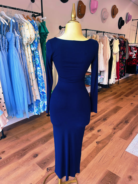 The Everyday Navy Maxi Dress