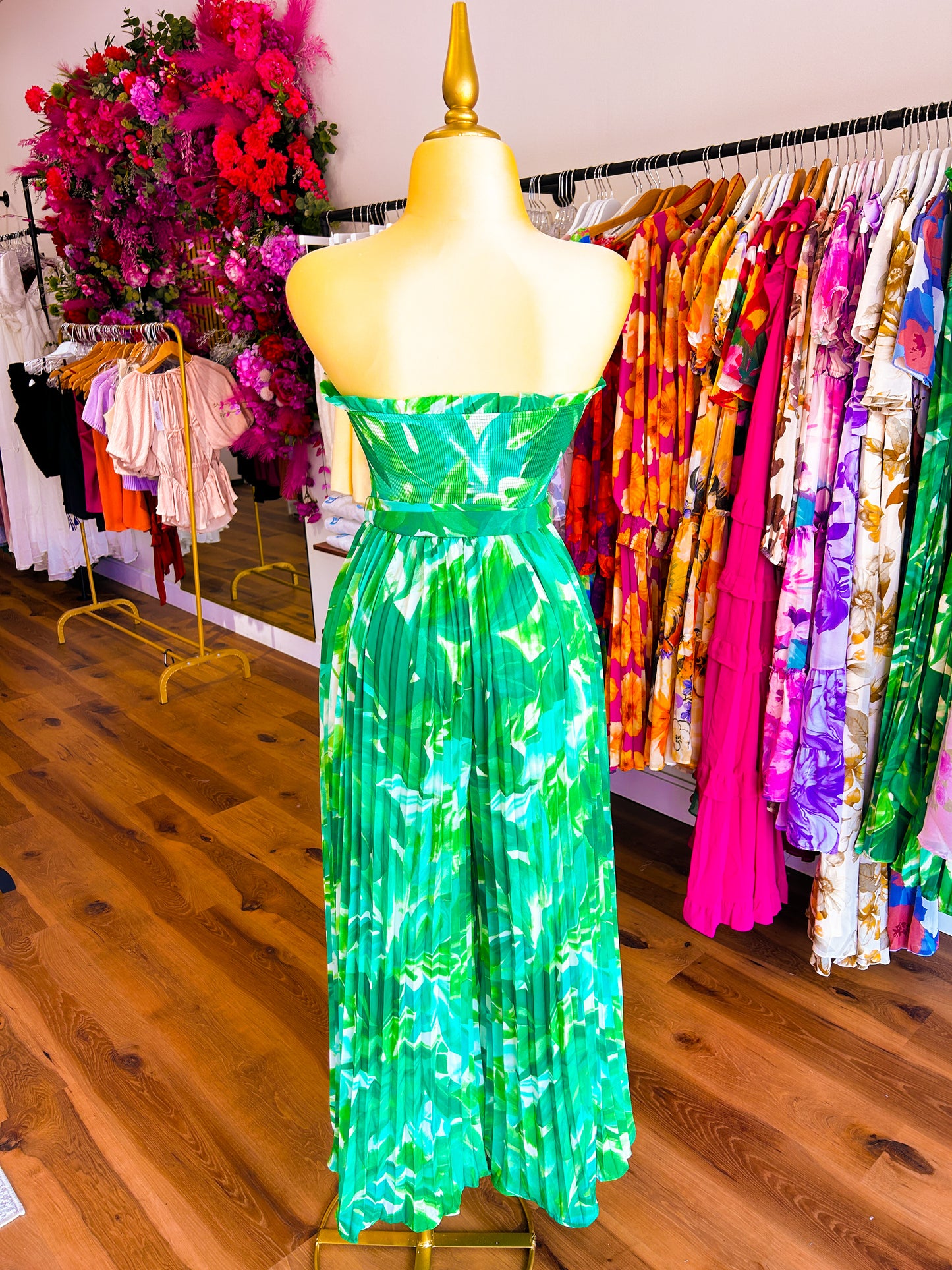 Ms. Green Jumpsuit