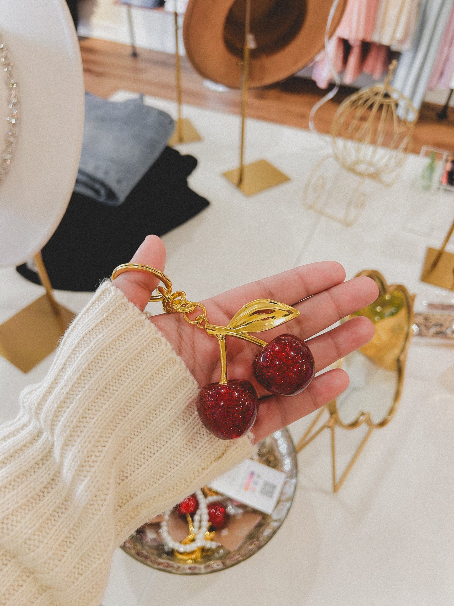 The Cherry Key Charm