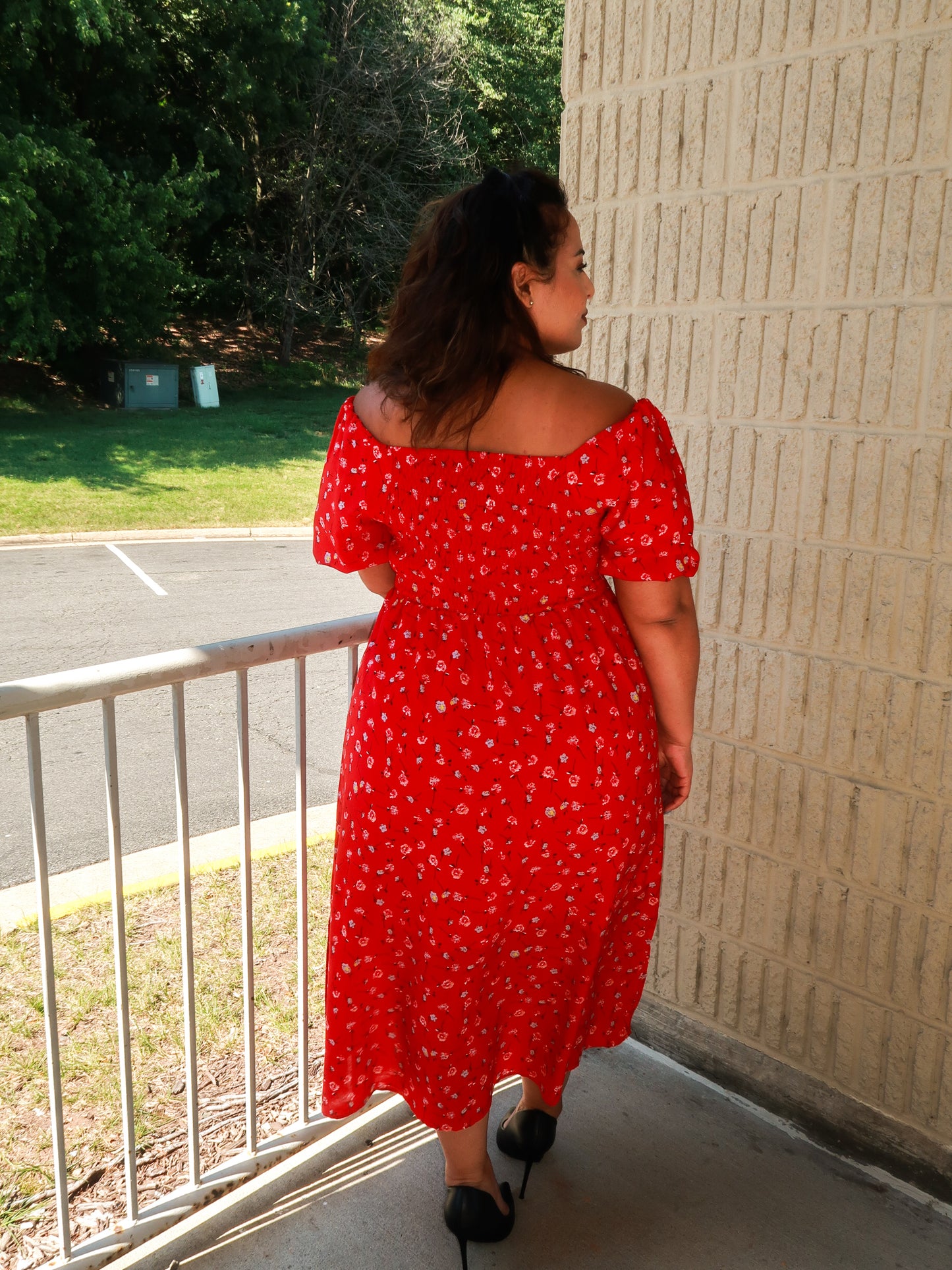 The Cherry Red Dress