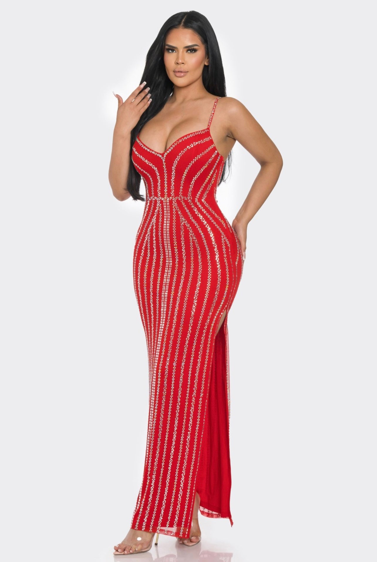 Scarlett Red Dress VANESSA'S BOUTIQUES Scarlett Red Dress VANESSA'S BOUTIQUES