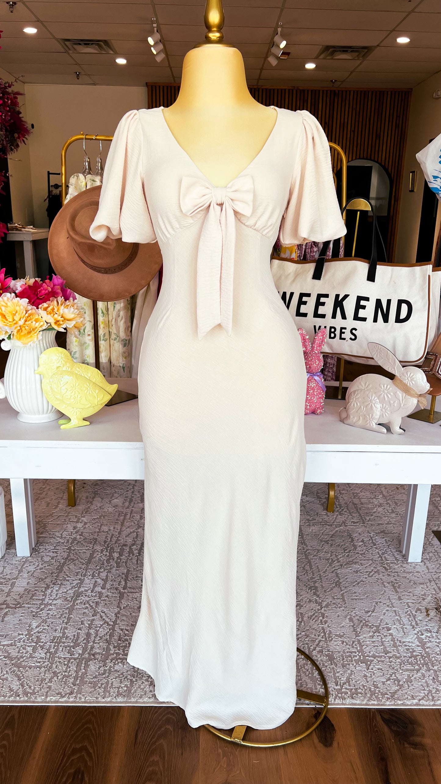 The Bella Bow Maxi