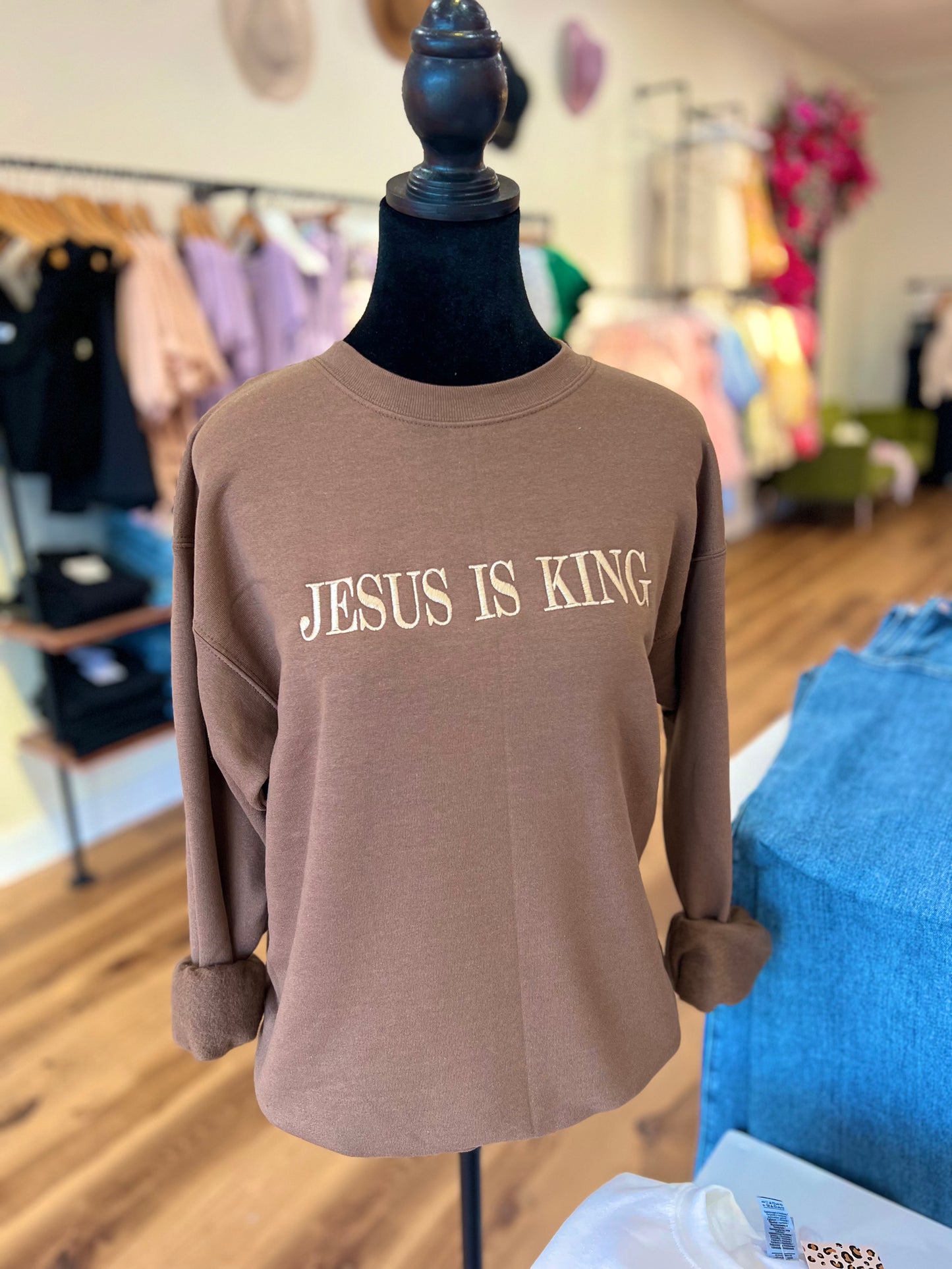 Jesus is King Sweatshirt