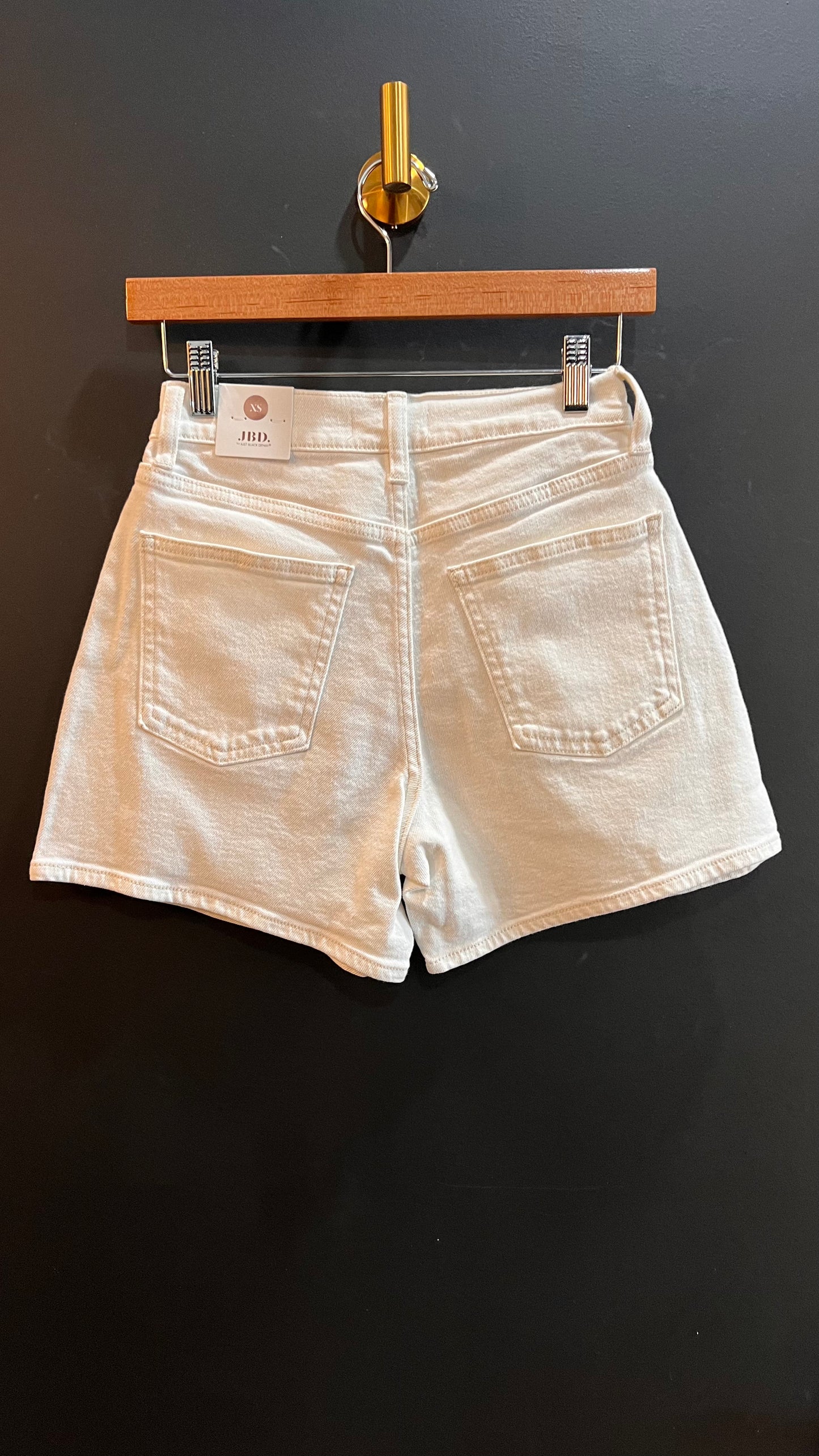 Summer White Pleated Shorts