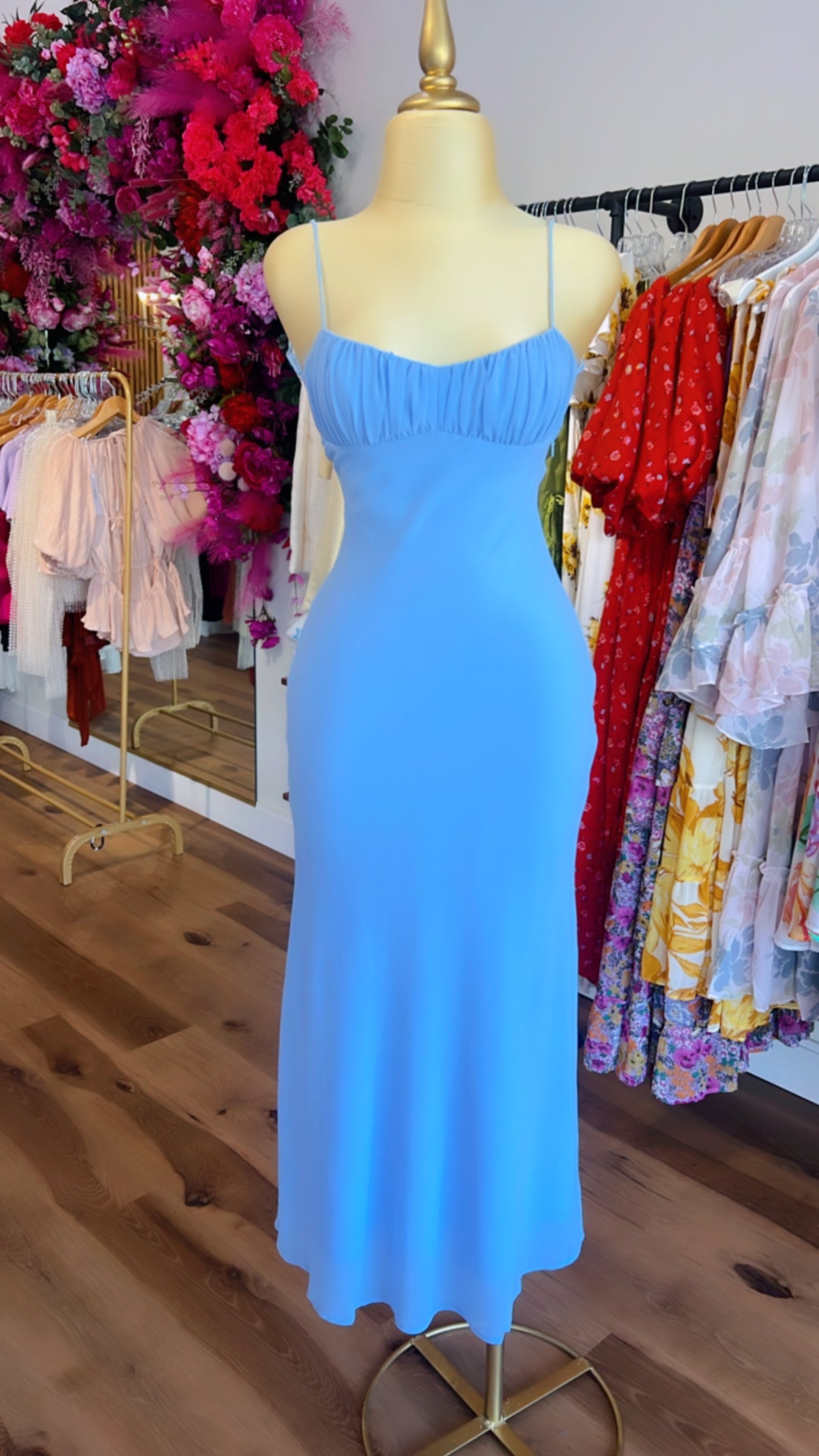 So Blue Liza Dress