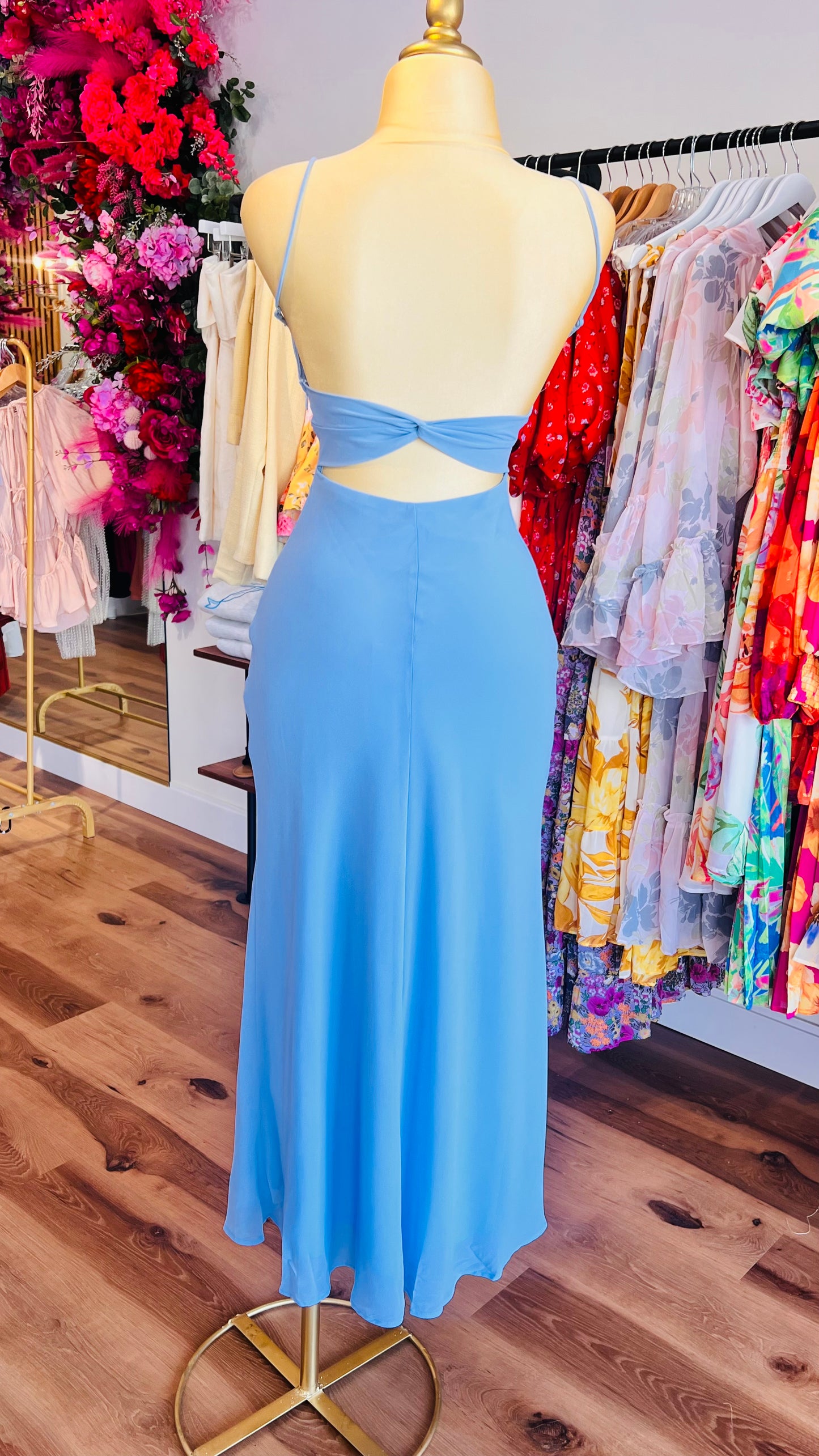 So Blue Liza Dress