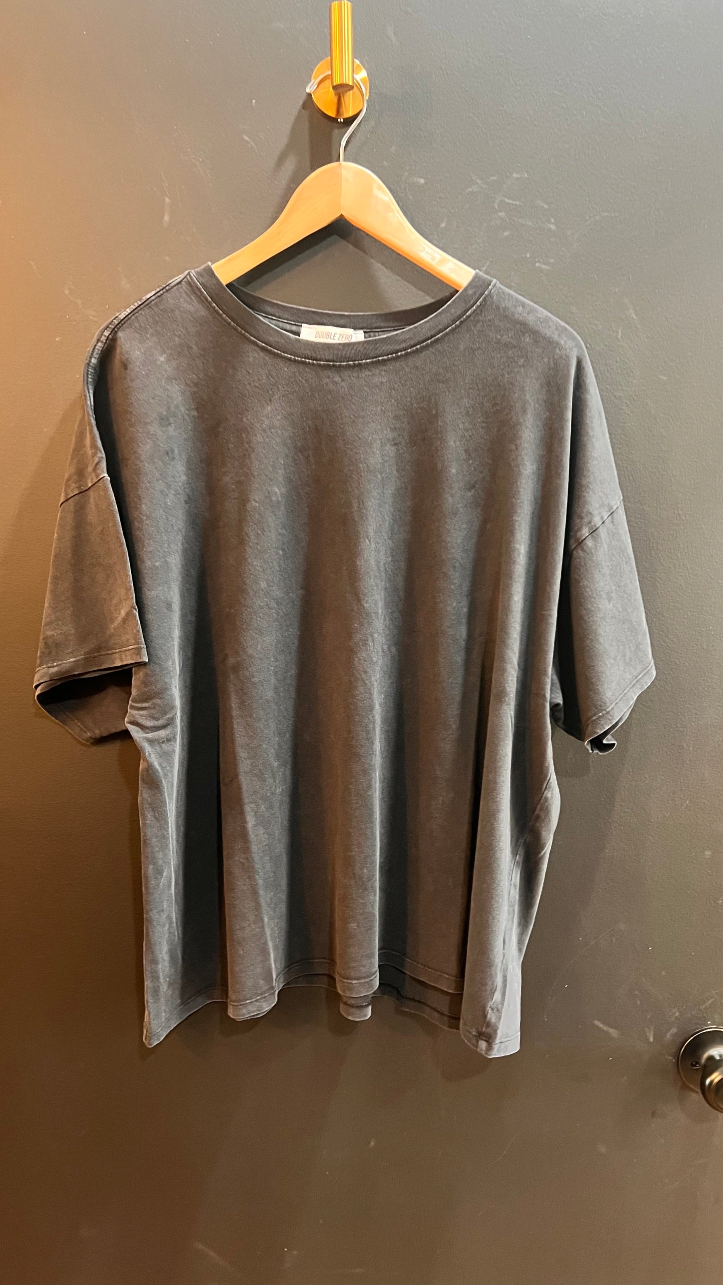 Oversized Black Faded T-shirt