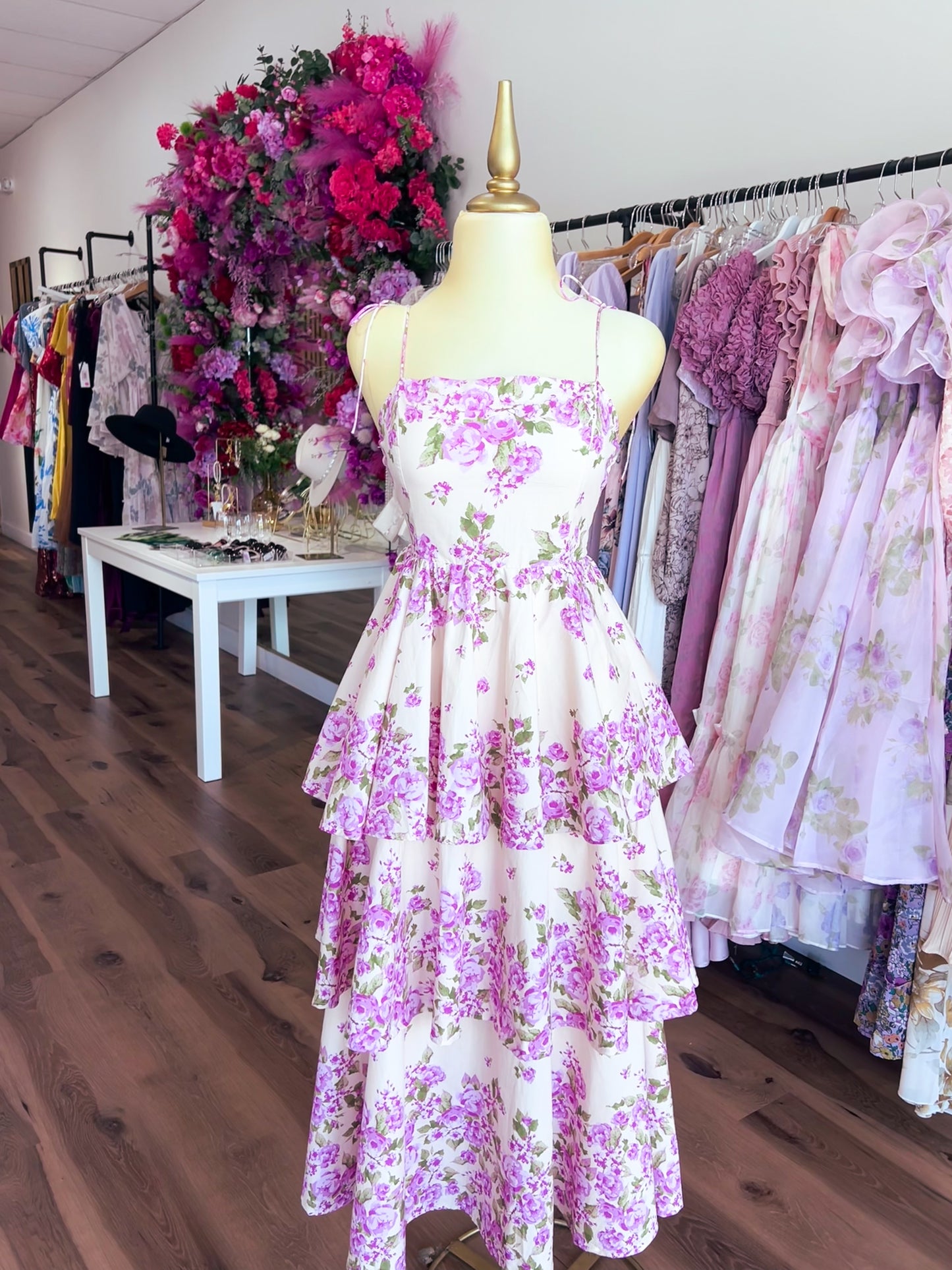 The Eve Garden Maxi Tiered Dress