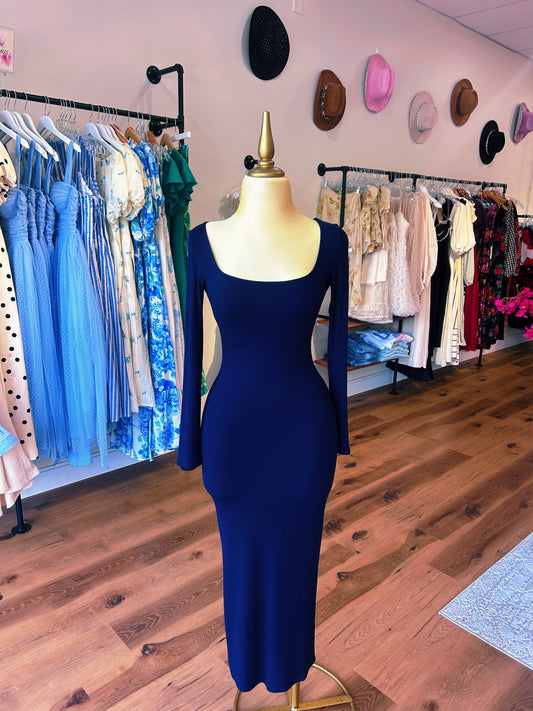 The Everyday Navy Maxi Dress